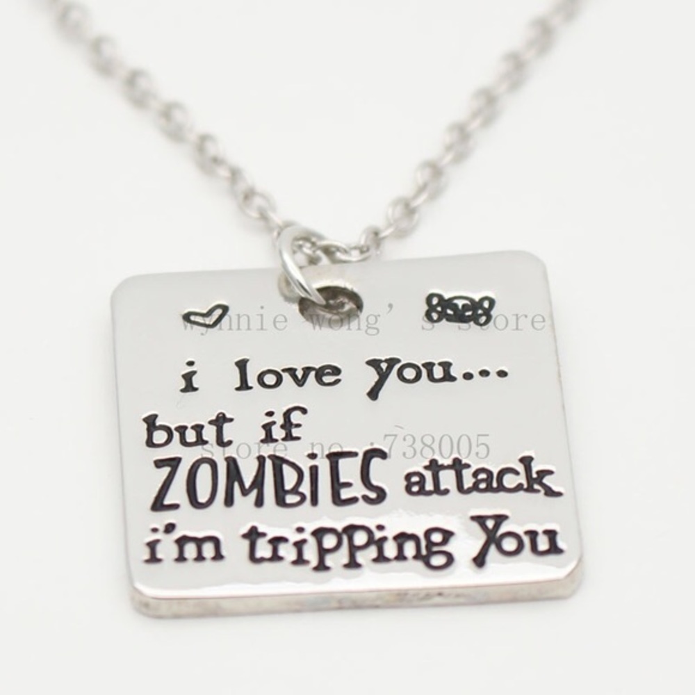💛If zombies attack necklace. - Picture 3 of 3